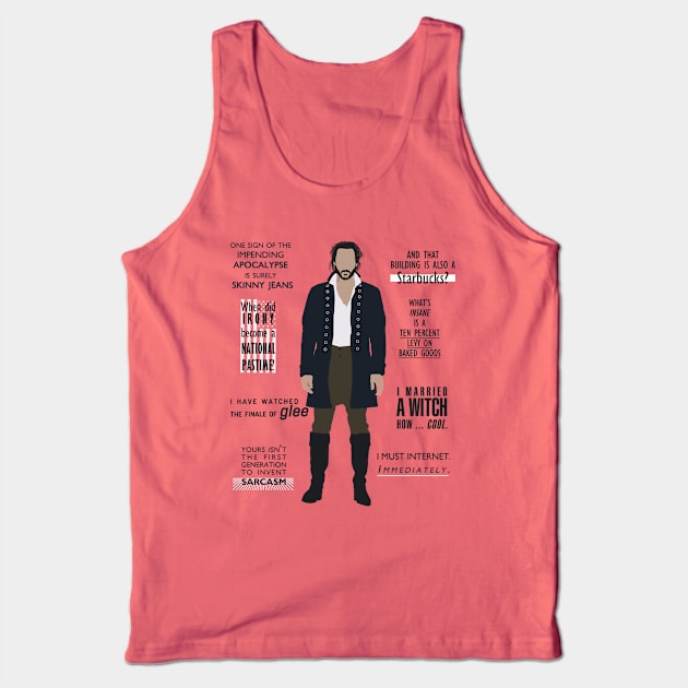 ICHABOD CRANE QUOTES Tank Top by SallySparrow